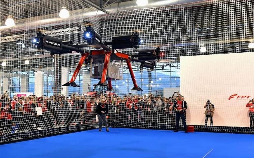 Forvola megadrone world record