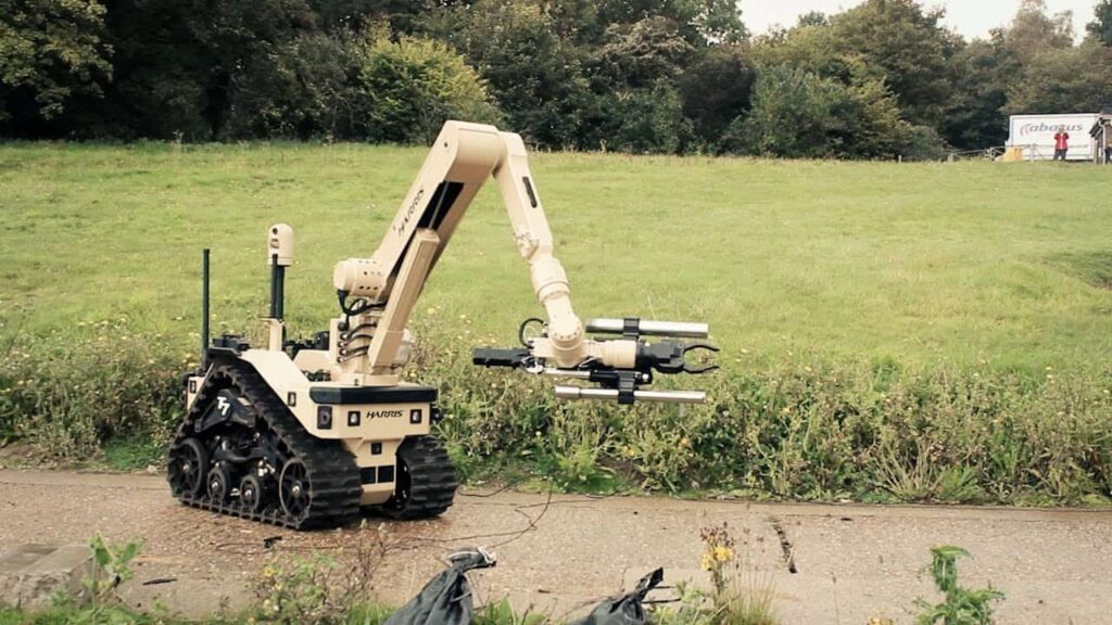 Harris T7 bomb disposal UGV