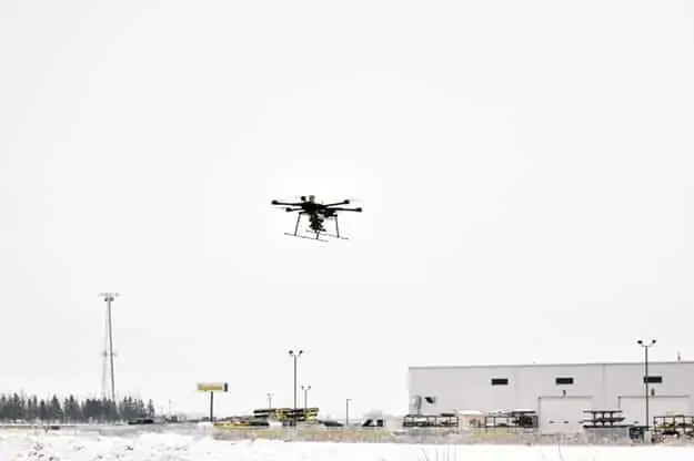 North Dakota UAS BVLOS testing