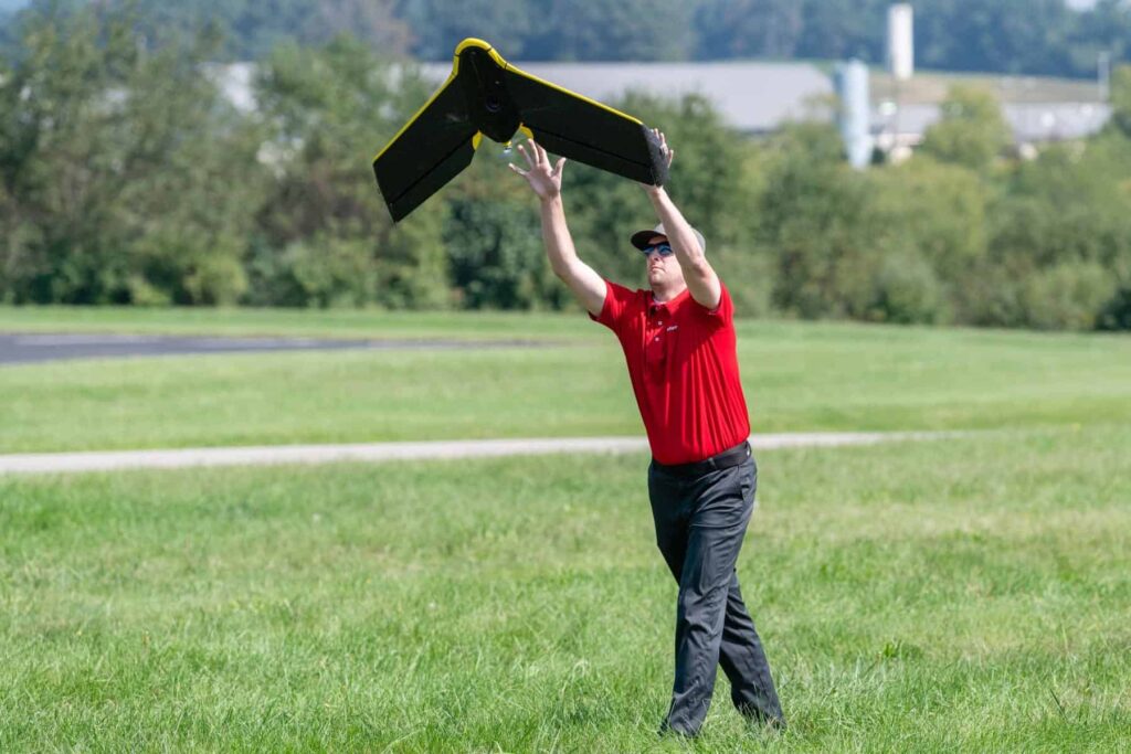 State Farm drone flight