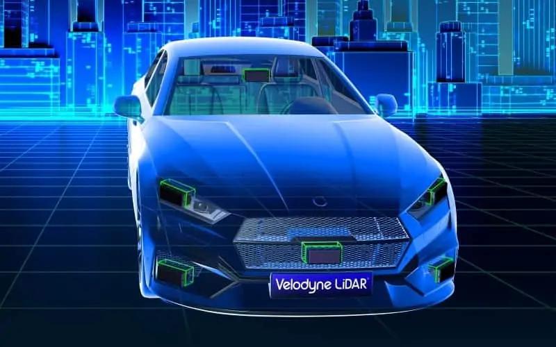 Velodyne LiDAR autonomous vehicle