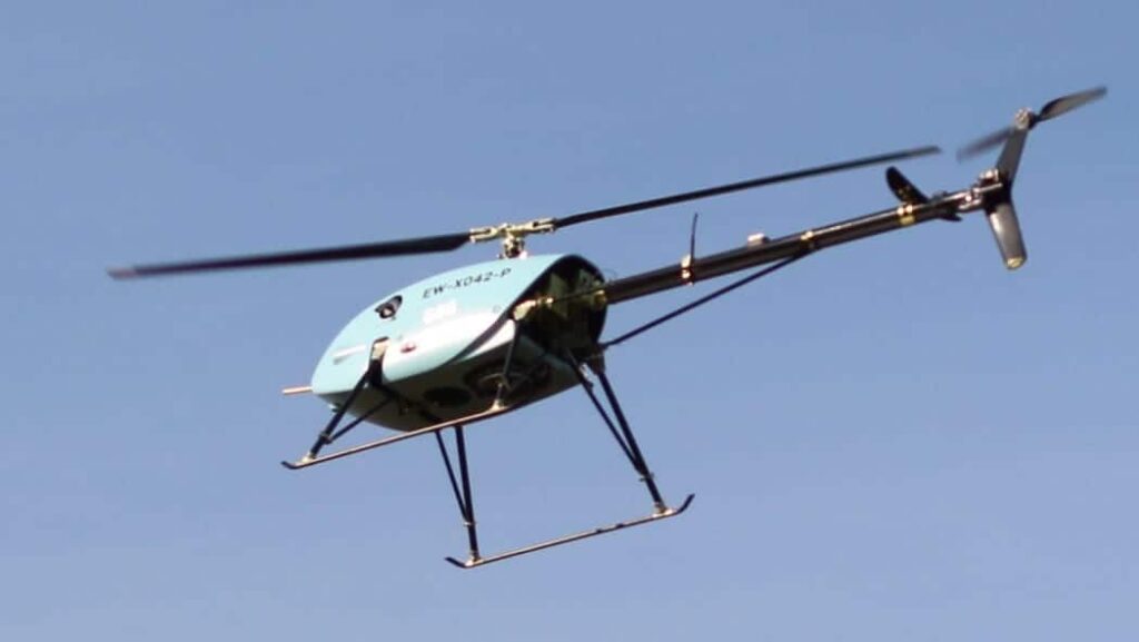 UAVOS tropical operations unmanned helicopter