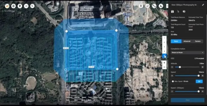 DJI Terra 3D mapping software