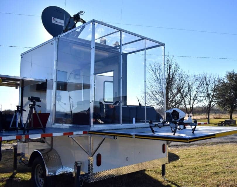 Mobile Emergency Response Center – Unmanned Aerial System Carrier