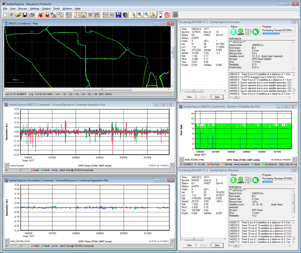 NovAtel Inertial Explorer software