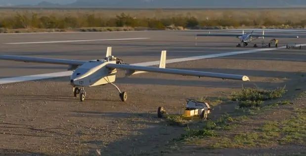 RQ-23 Tigershark UAV at DARPA CODE test