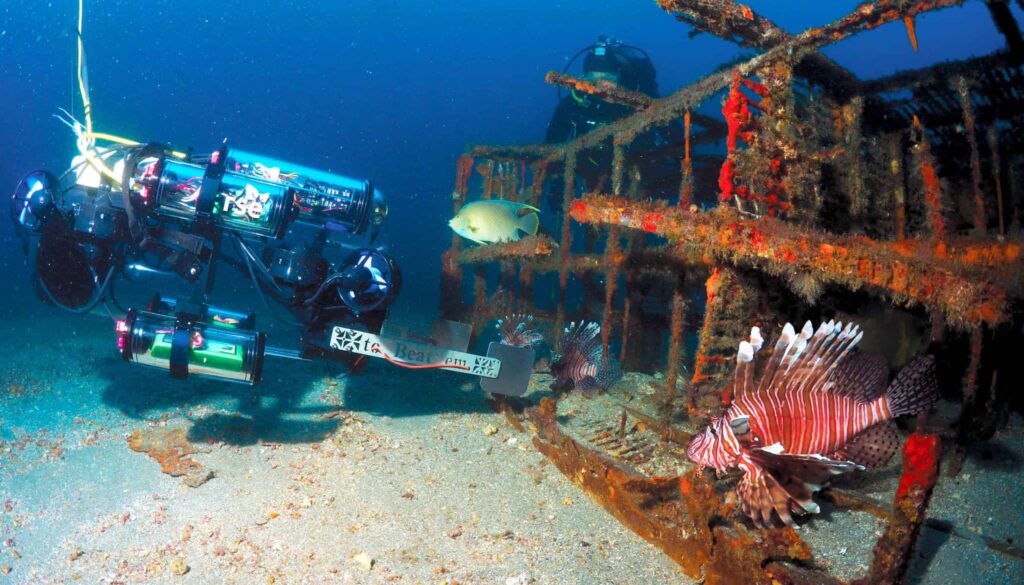 RSE lionfish capture UUV
