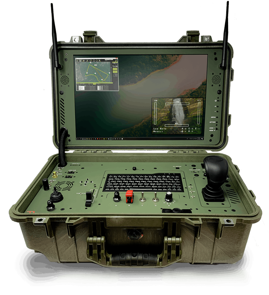 Drone Ground Control Stations Portable GCS UAV GCS Desert Rotor