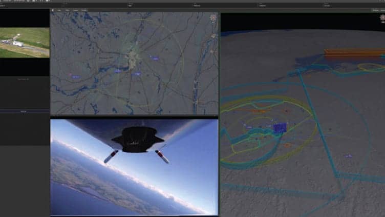 Kongsberg Geospatial IRIS drone control system