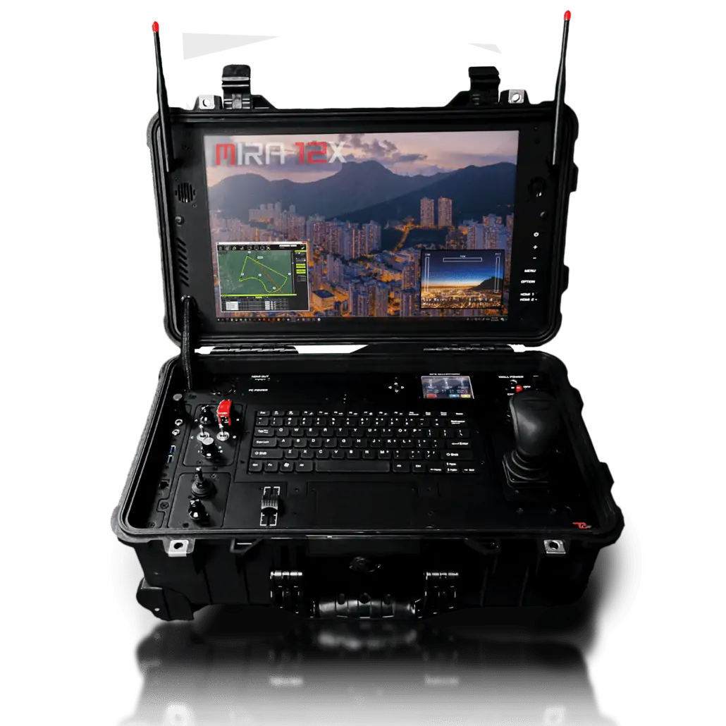 MIRA 12X HOTAS Portable UAV Ground Control Station