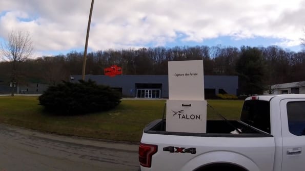 Talon drone launch and recovery