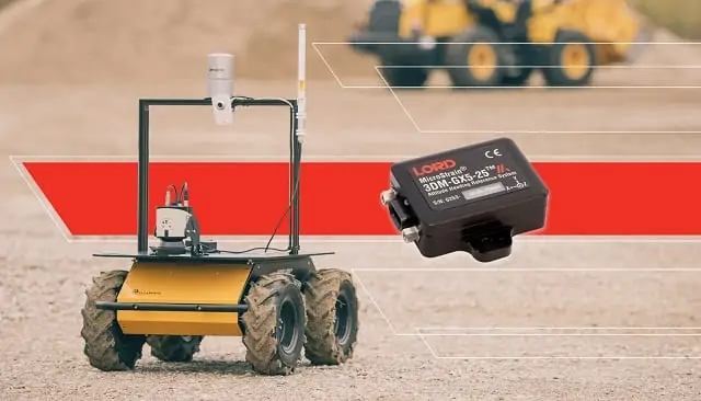 LORD inertial sensors on Clearpath Robotics platform