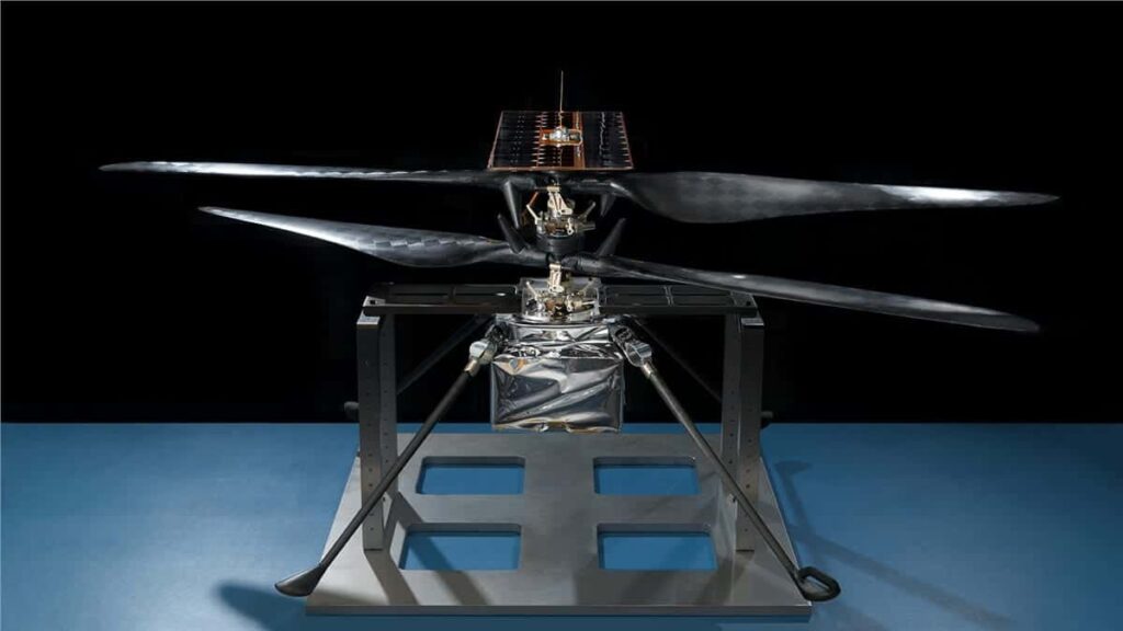 NASA autonomous Mars helicopter