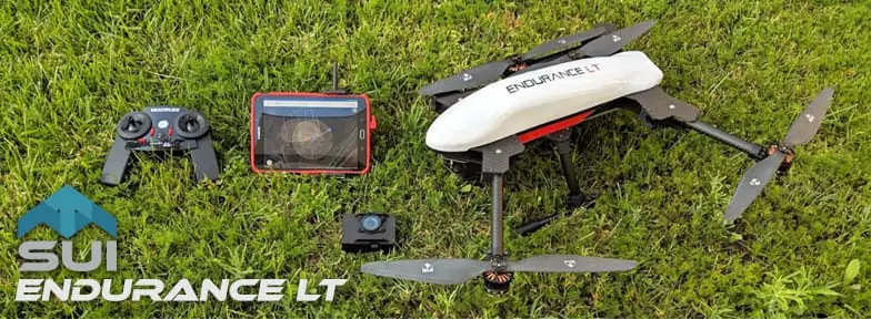 SUI LT VTOL Endurance Quadcopter Mapping Drone