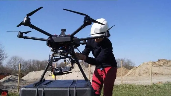 Elistair tethered drone for traffic monitoring