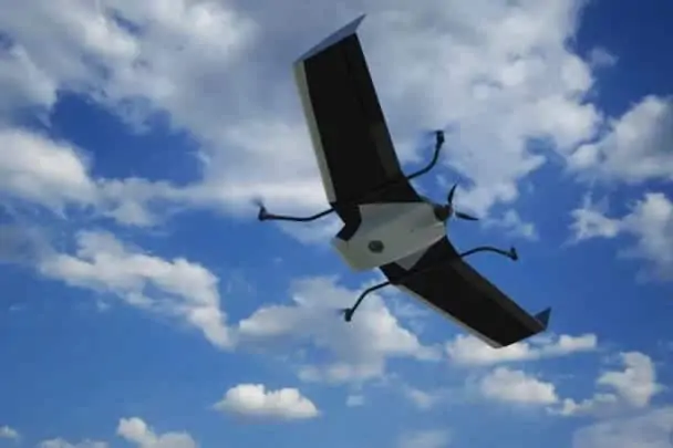 FlyTech UAV Upgrades Fixed-Wing Surveying Drone with VTOL Capability ...