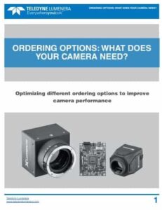 Lumenera camera options whitepaper