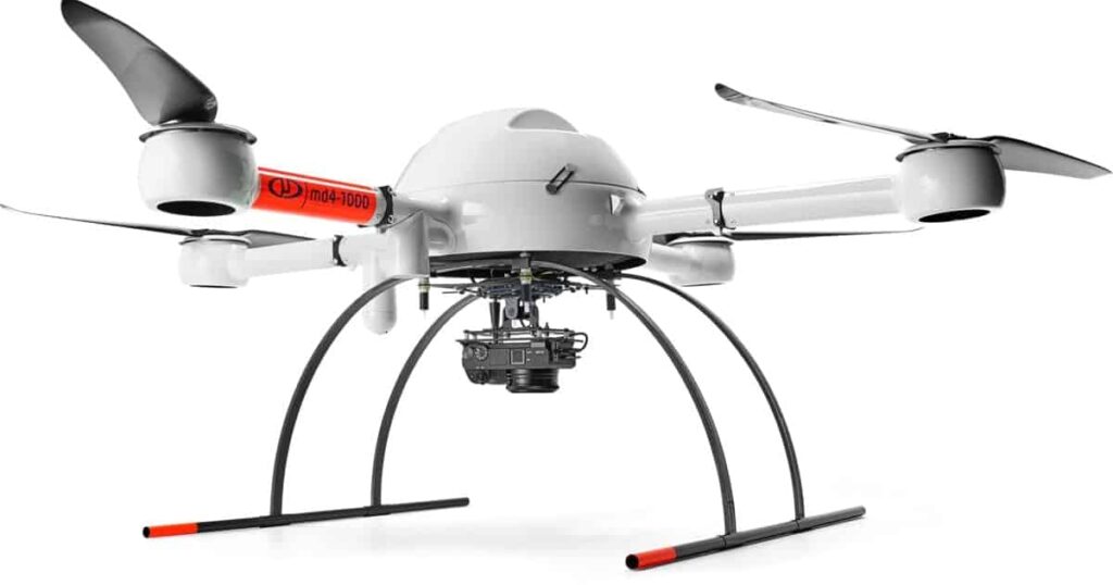 Microdrones forensic mapping UAV