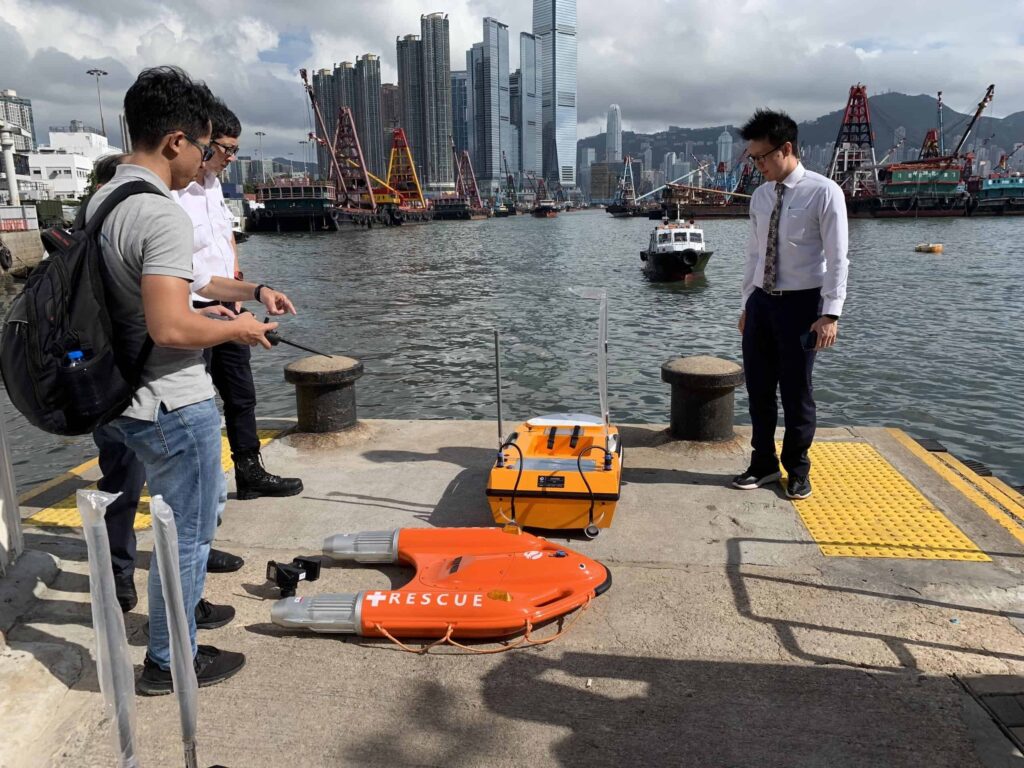 OceanAlpha Hong Kong maritime safety demo