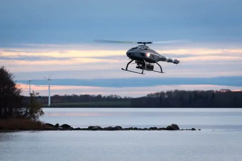 Skeldar V-200 UAV with Sensor