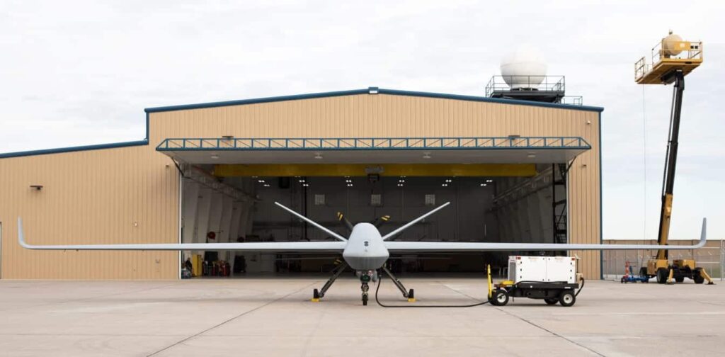 MQ-9B UAS at Grand Forks