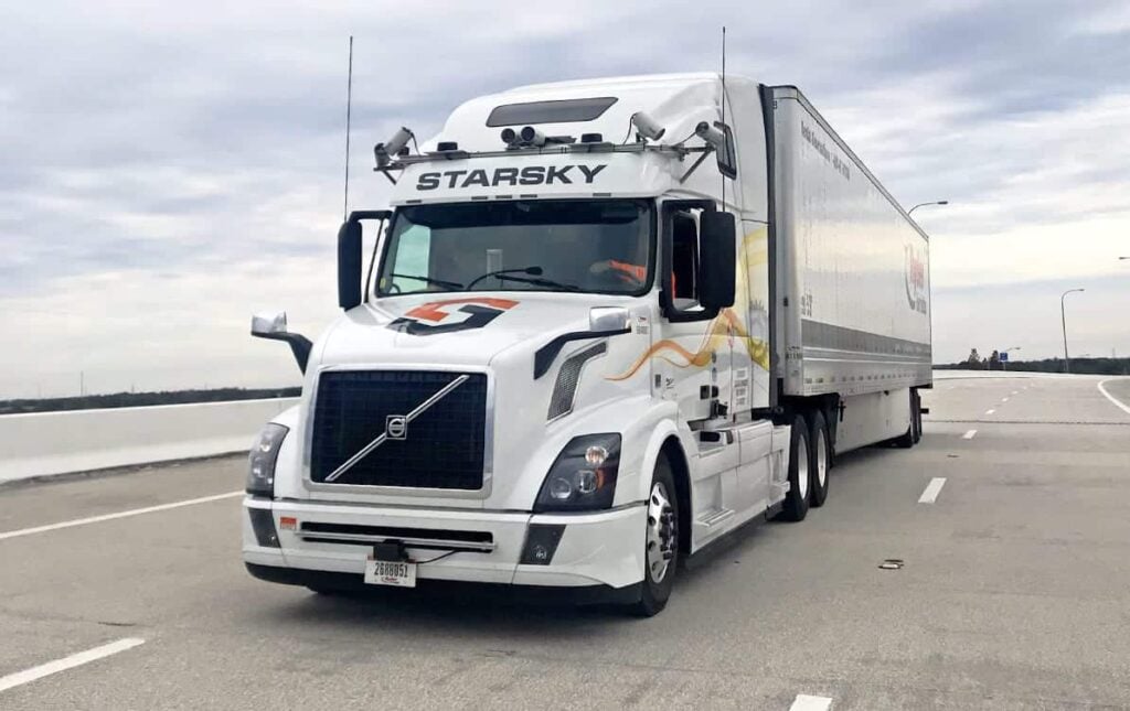 Starsky Robotics driverless truck