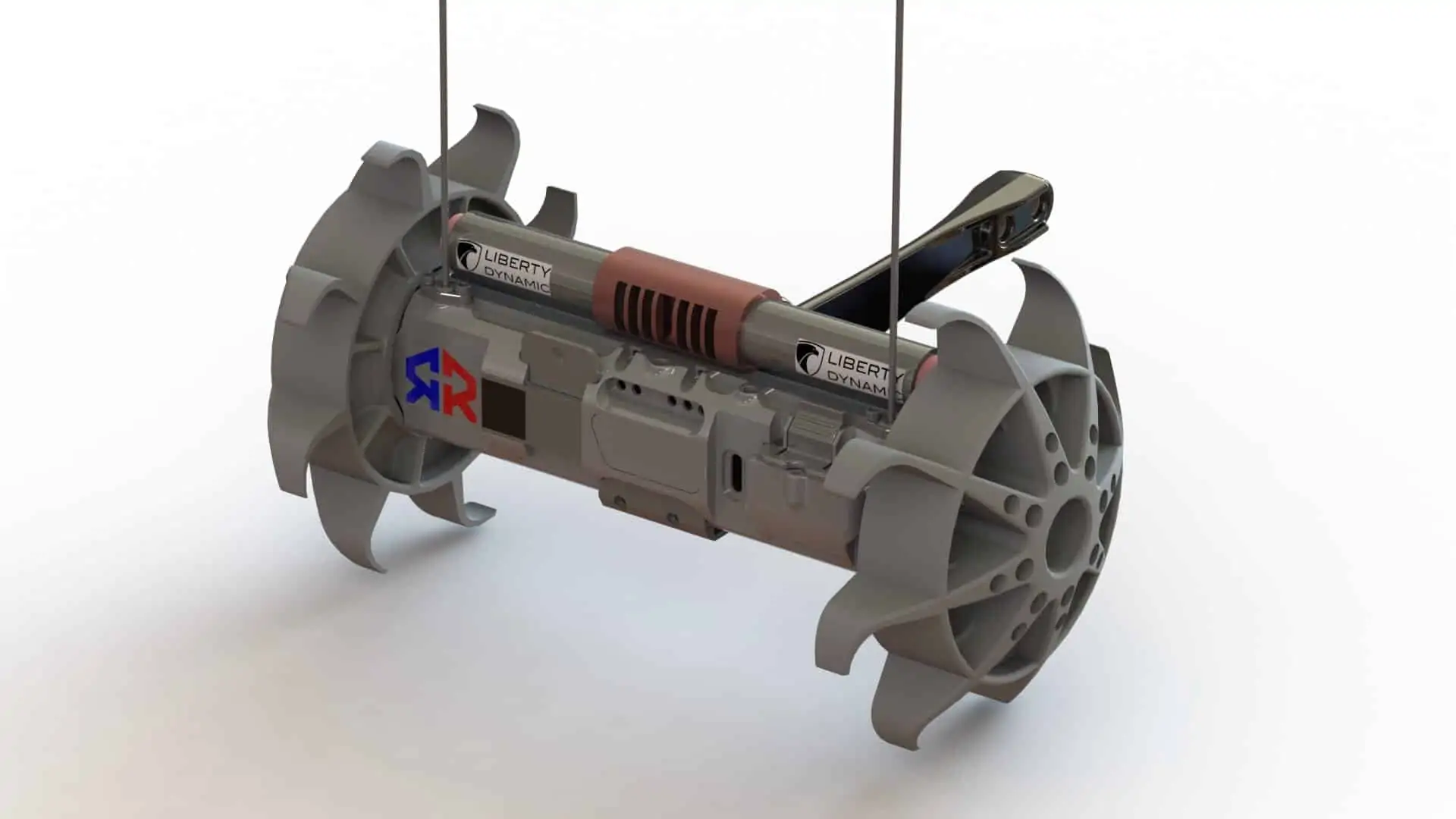 Concept Throwable Robot with Enhanced Diversionary Device