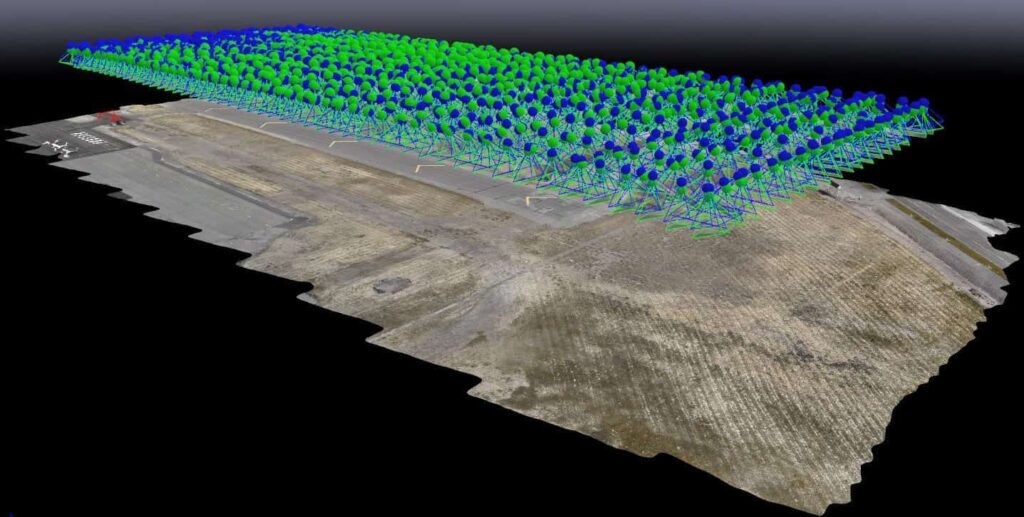 UAS photogrammetry for airport inspection