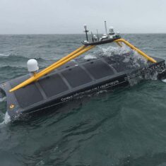 USV Performs Offshore Data Harvesting in North Sea