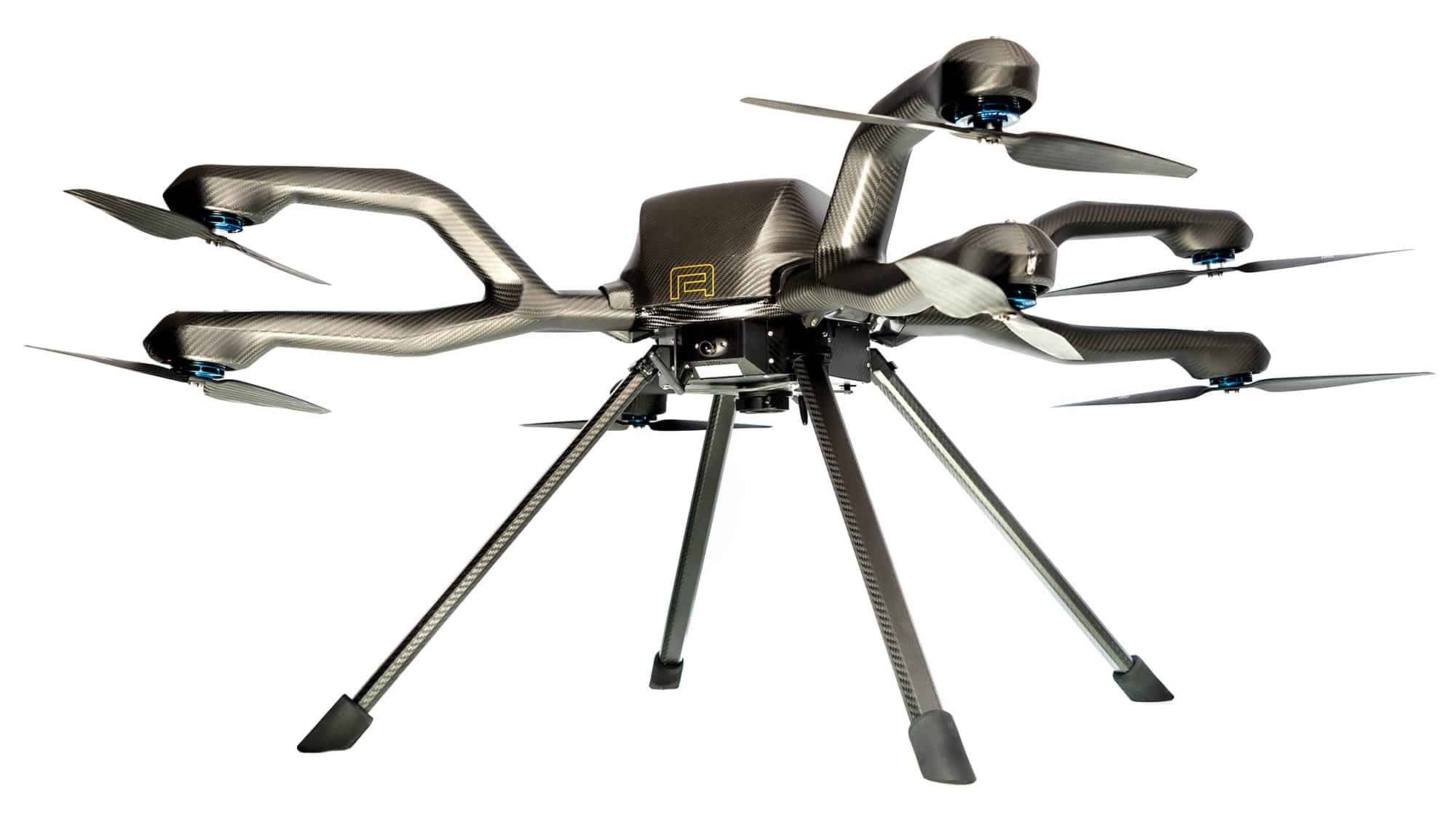 nitro powered drone