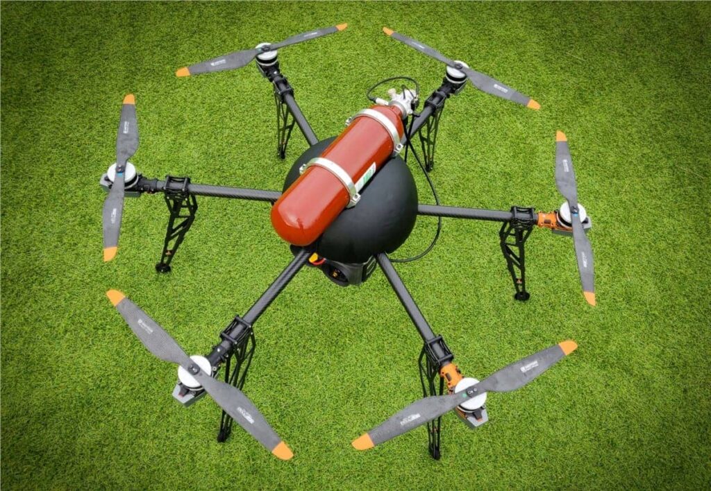 Hydrogen powered drone