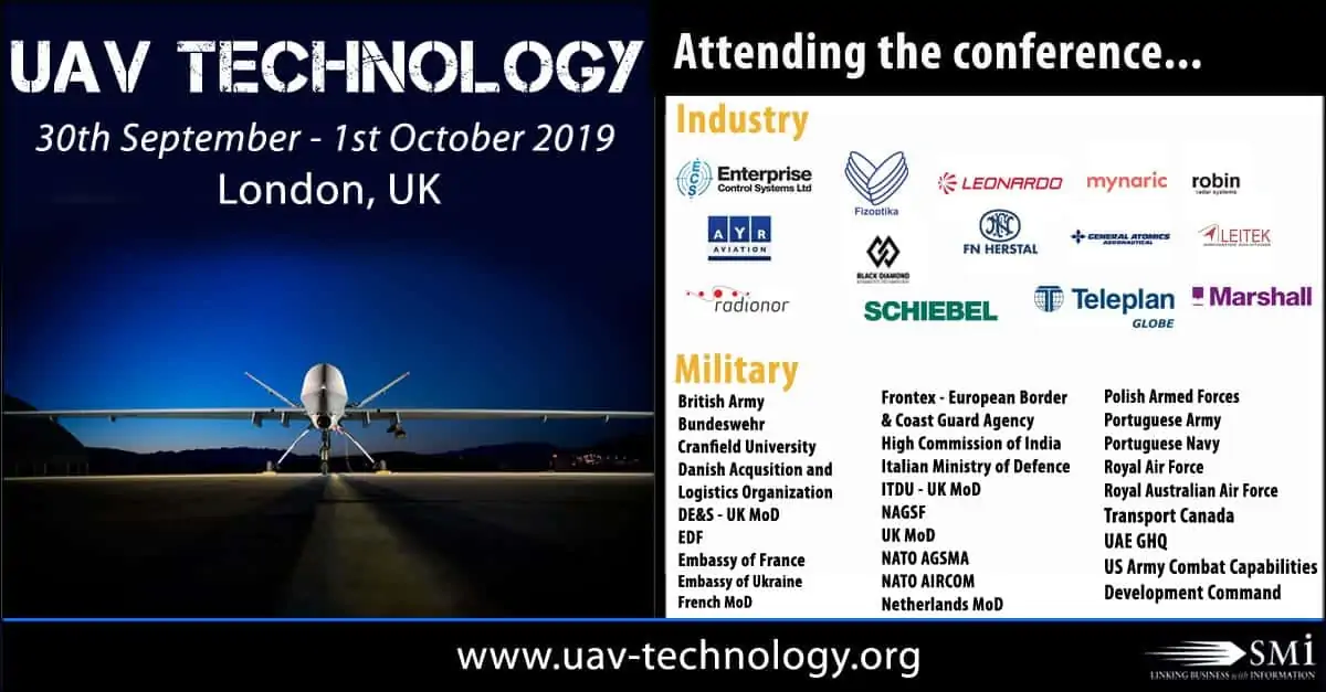 SMi UAV Technology 2019 SMi UAV Technology 2019