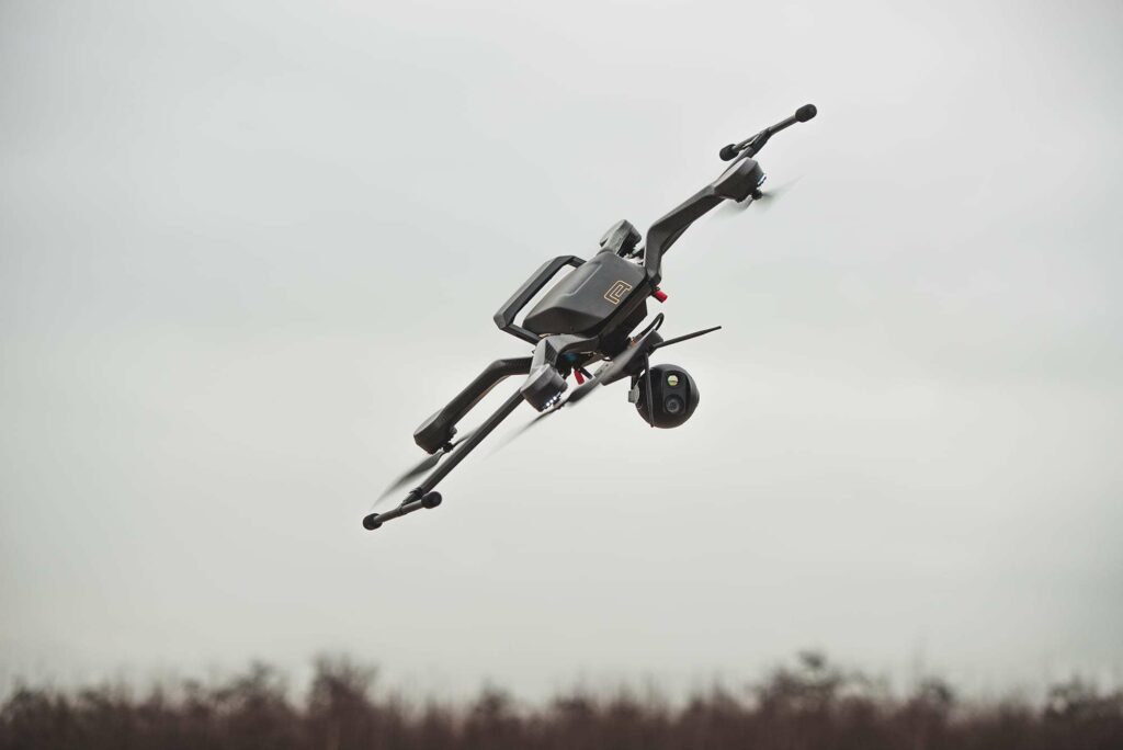 Zoe – portable quadcopter drone