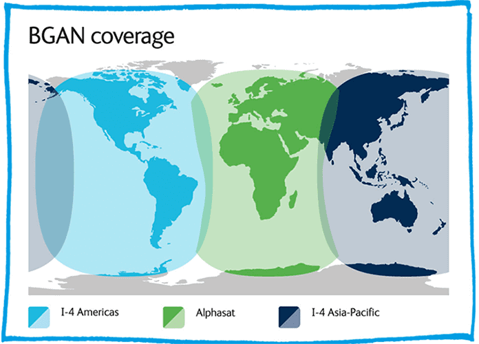 BVLOS UAV control and global communications