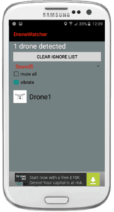 Drone Detection Phone App