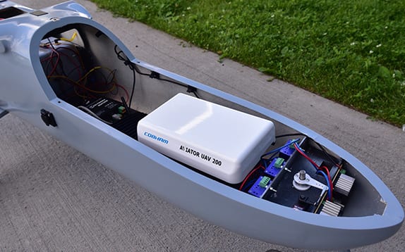 SATCOM for BVLOS UAV control example
