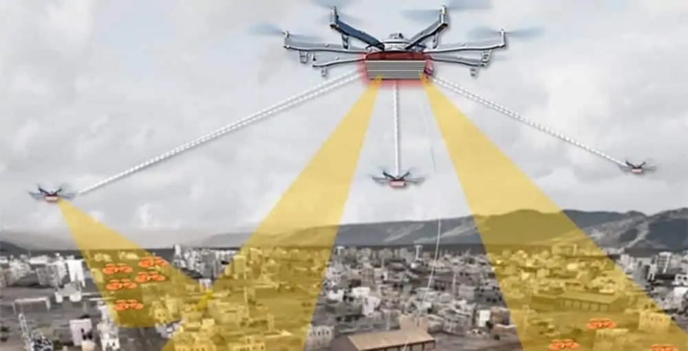 DARPA urban drone testing