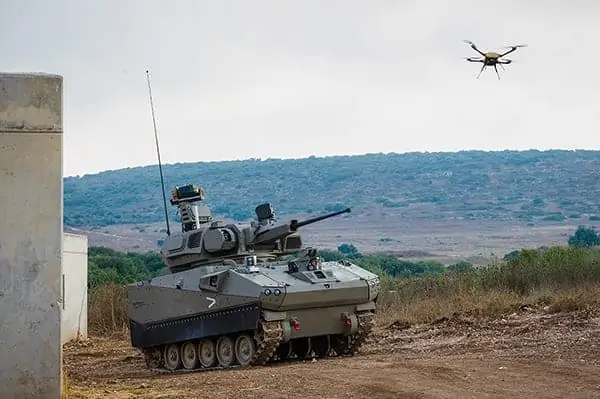 Elbit Systems vehicle-launched drone