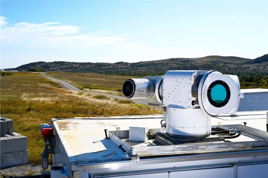 Lockheed Martin laser counter-drone system