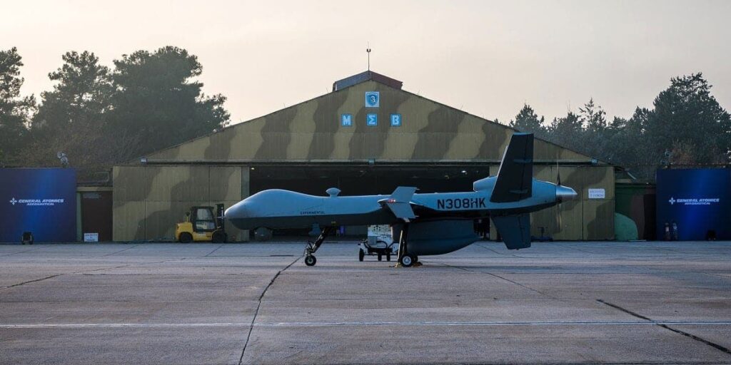 MQ-9 Guardian UAS in Greece