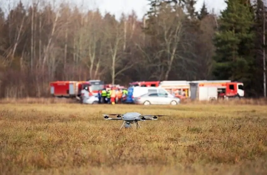 Threod UAV in search and rescue exercise