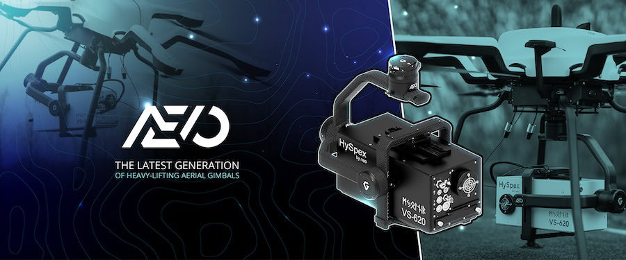 AEVO Heavy-lift gimbal for industrial UAV