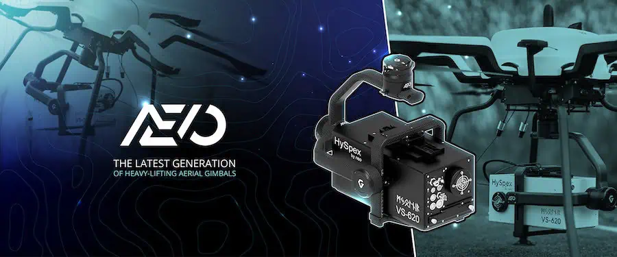 AEVO Heavy-lift gimbal for industrial UAV