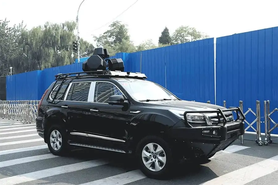 DGS V6000T counter-drone system for vehicle convoys