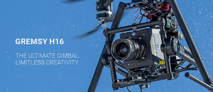 Gremsy H16 drone camera stabilizing gimbal