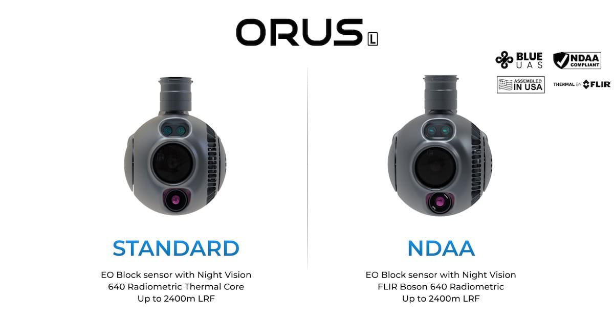 Gremsy ORUS L Payload Systems