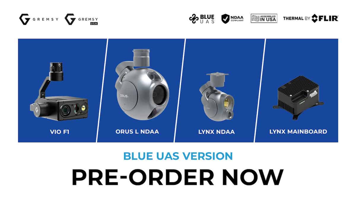 Gremsy Payload Pre-Order Form
