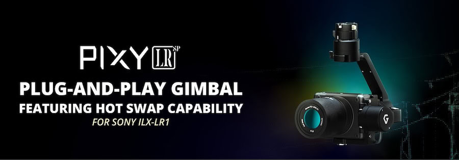 Pixy LR S-Port gimbal for Sony ILX-LR1