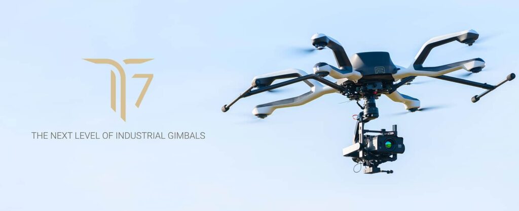 T7 robust gimbal for heavy-lift industrial drones