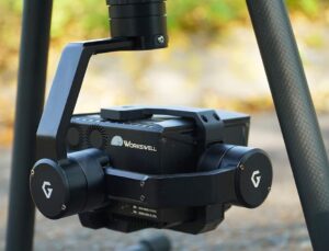 Workswell WIRIS drone camera gimbal